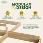 Greenes Fence 4 Ft. x 4 Ft. x 5.5 In. Cedar Raised Garden Bed Image 4