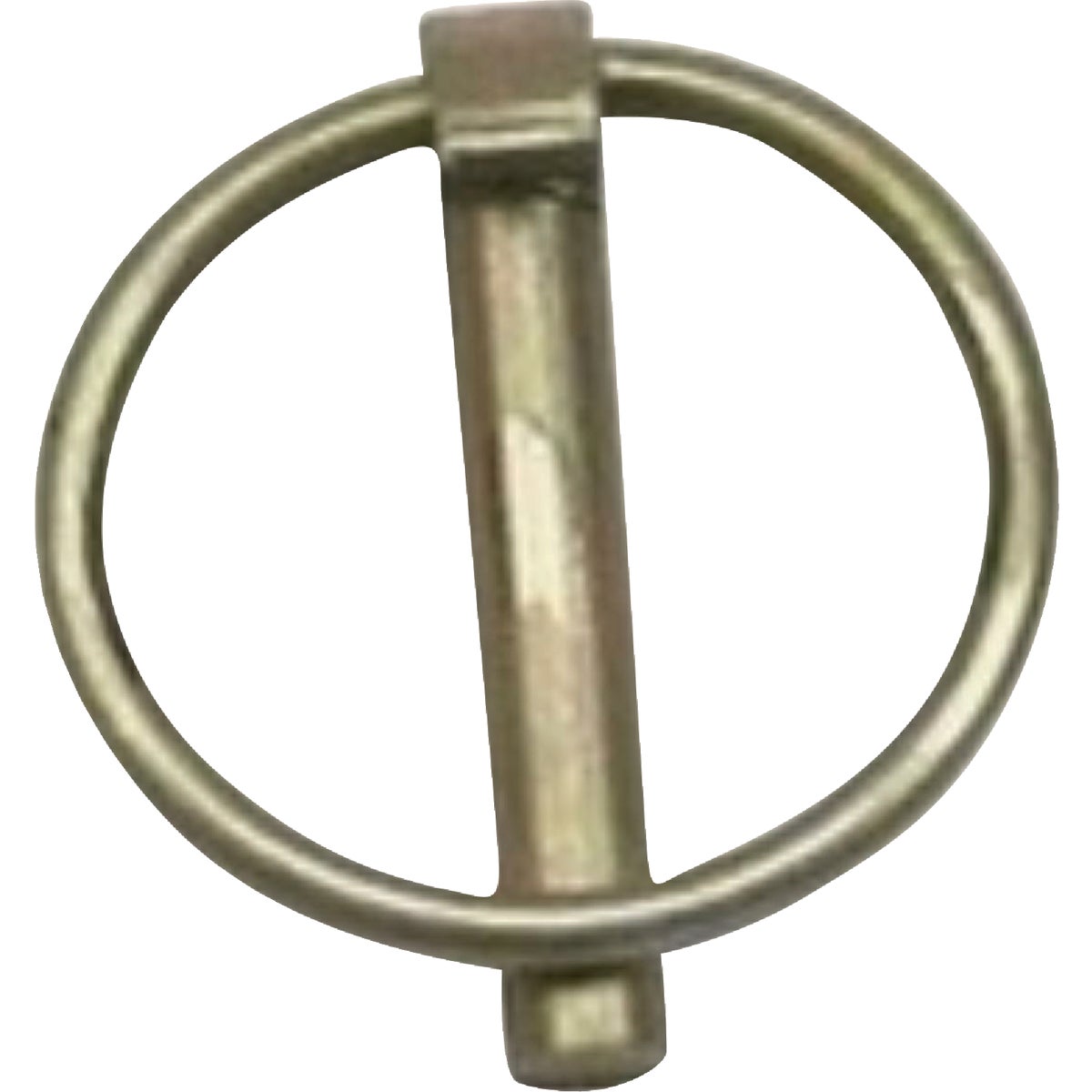 Double HH 3/16 In. x 1-1/8 In. Category 0 Yellow Zinc-Plated Lynch Pin