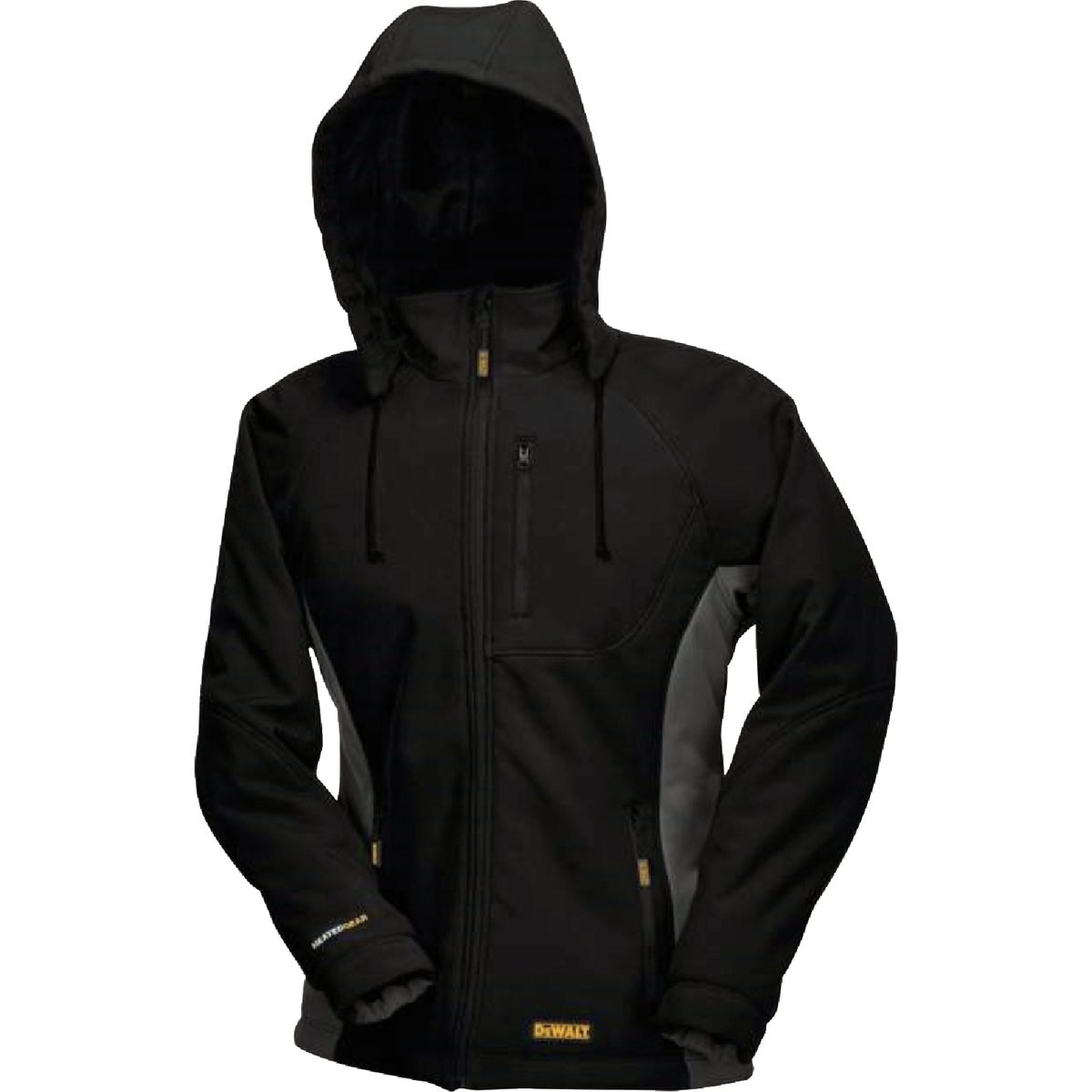 DEWALT Women's Black Soft Shell Heated Coat Kit, M Image 7