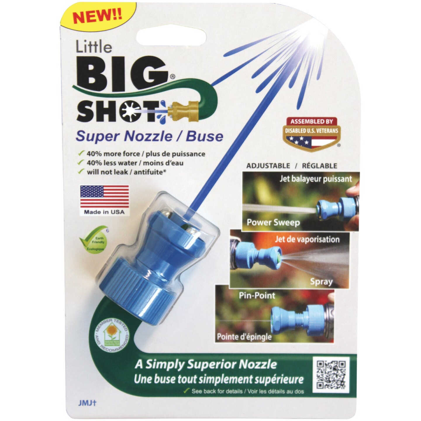 Little Big Shot Thermoplastic Adjustable Twist Hose Nozzle Image 1