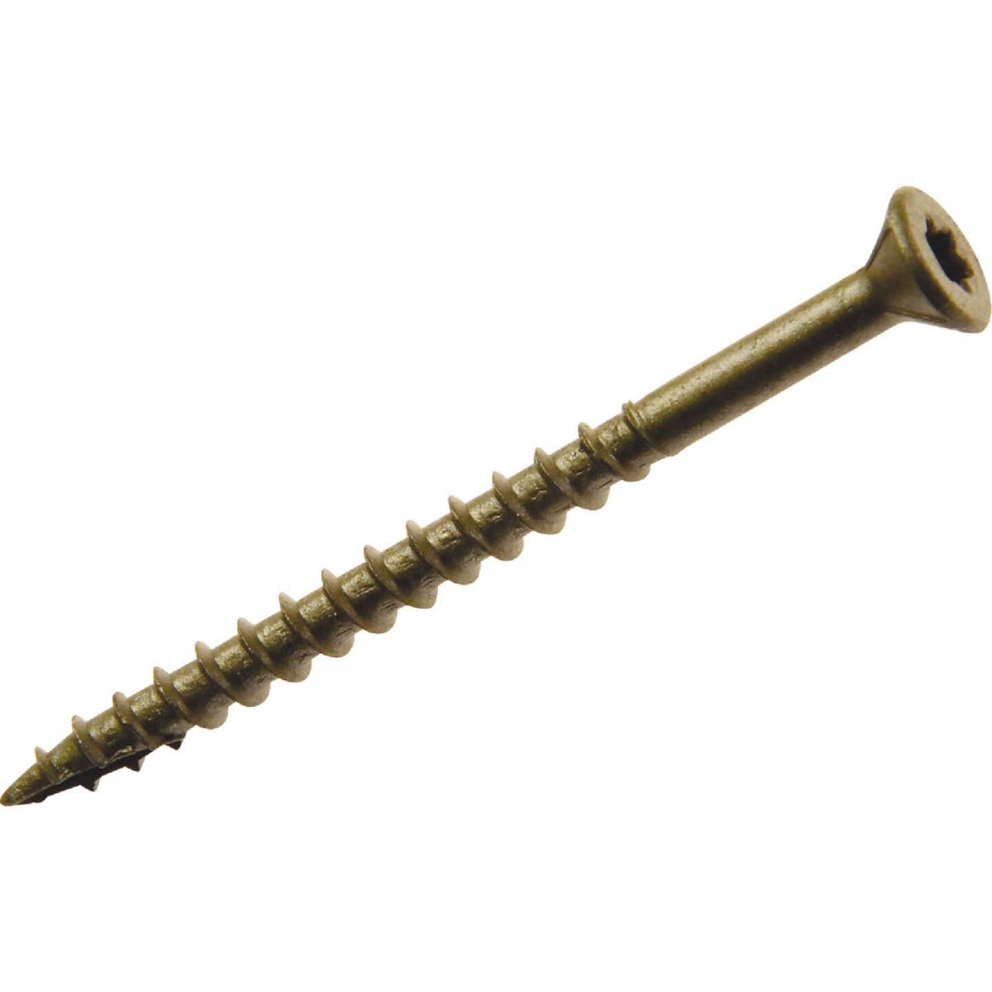 Do it #9 x 3 In. Gold Star Bugle-Head Wood Exterior Screw (1 Lb. Box) Image 2