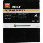Do it #8 x 2 In. Gold Star Bugle-Head Wood Exterior Screw (5 Lb. Box) Image 1