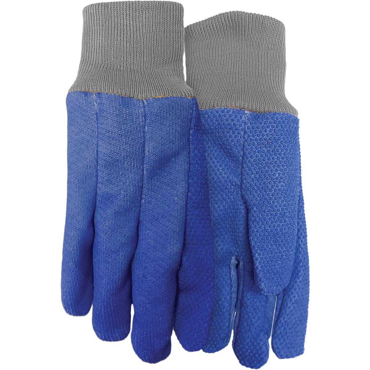Midwest Gloves & Gear Youth Blue Jersey Glove