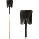 Green Thumb Square-Point Shovel with Lacquered Handle Image 1