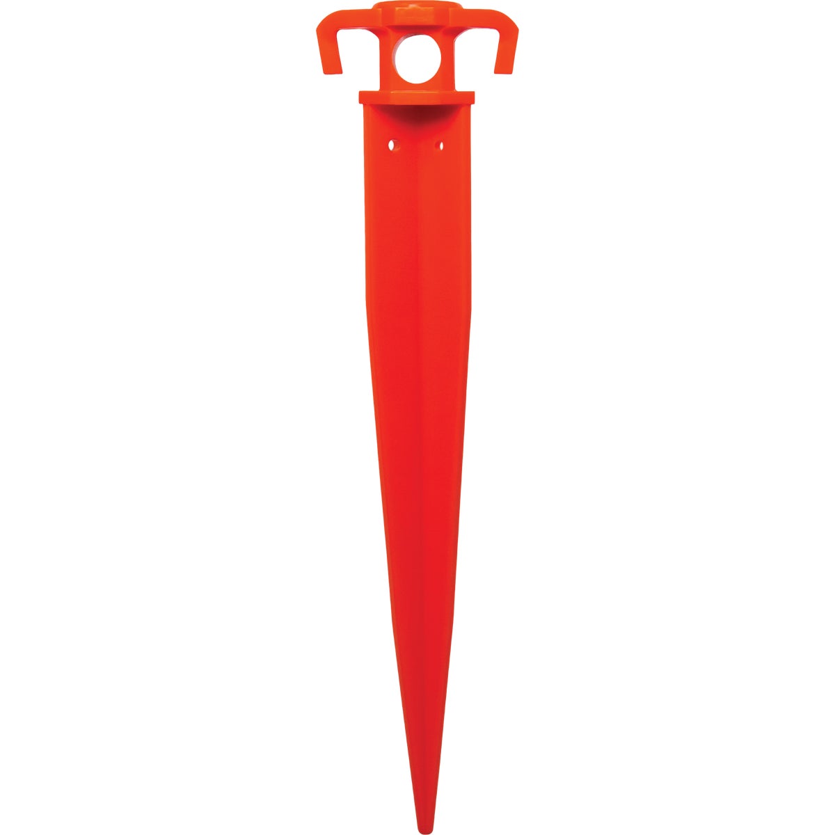 TruGuard 11 In. High Visibility Orange Plastic Ground Stake