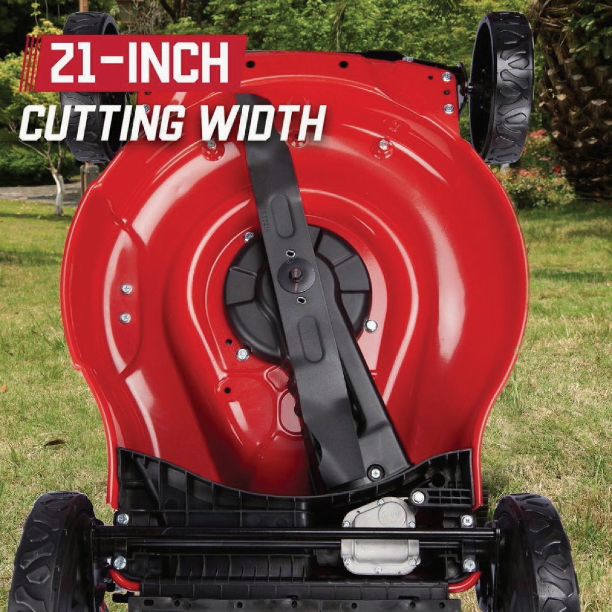 PowerSmart 21 In. 140cc Briggs & Stratton 3-in-1 Rear Wheel Drive, Self-Propelled Gas Lawn Mower Image 4