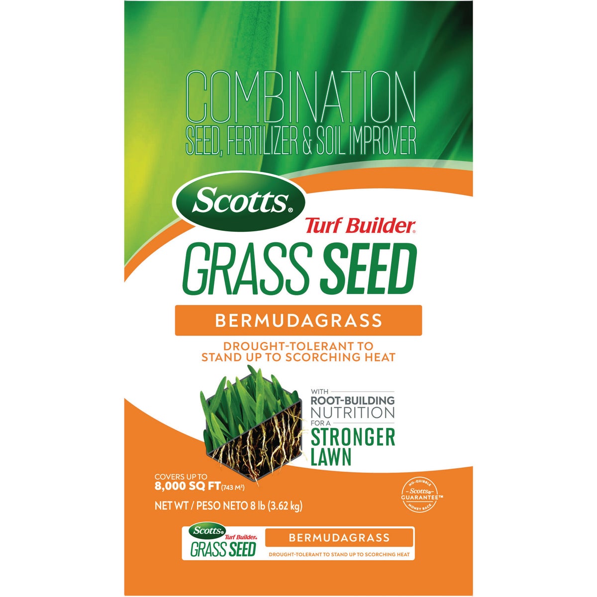 Scotts Turf Builder 8 Lb. Bermudagrass Grass Seed