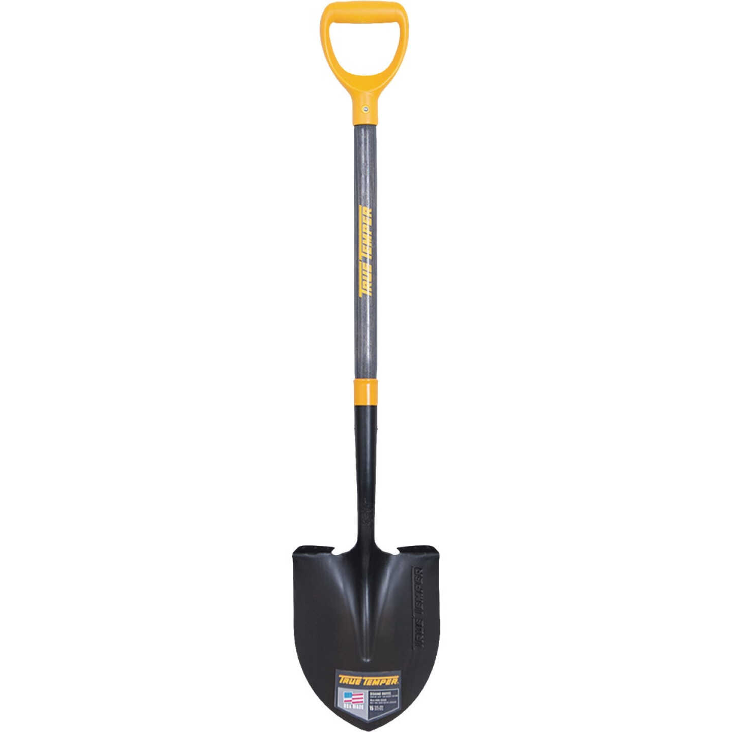 True Temper 24 In. D-Grip Round Point Shovel Image 1