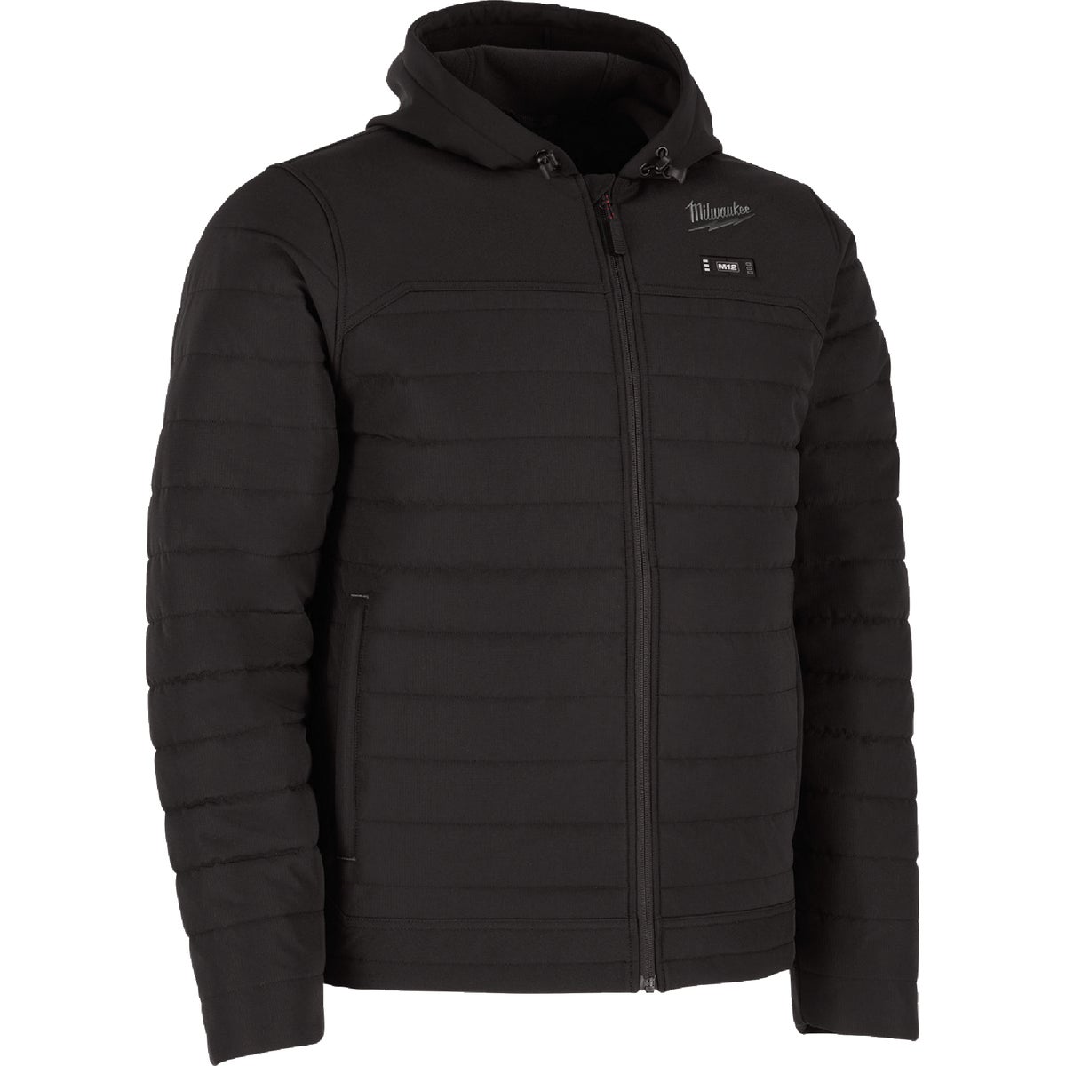 Milwaukee M12 AXIS Men's Black Cordless Heated Jacket, L Image 4
