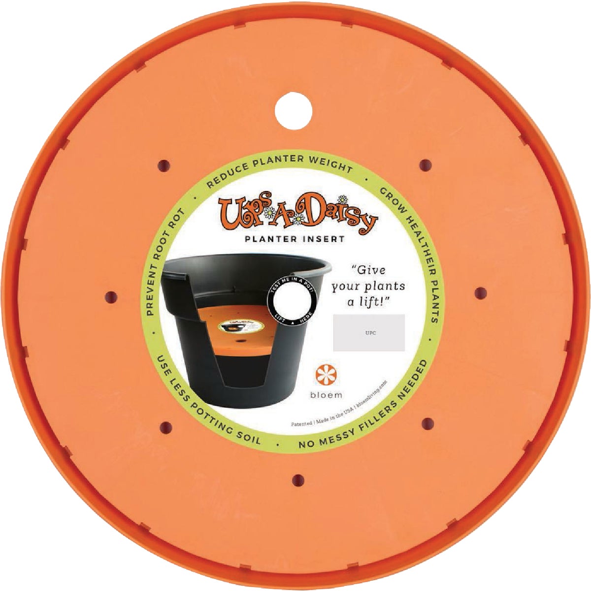 Bloem Ups-A-Daisy 10 In. Round Planter Insert (6-Pack)