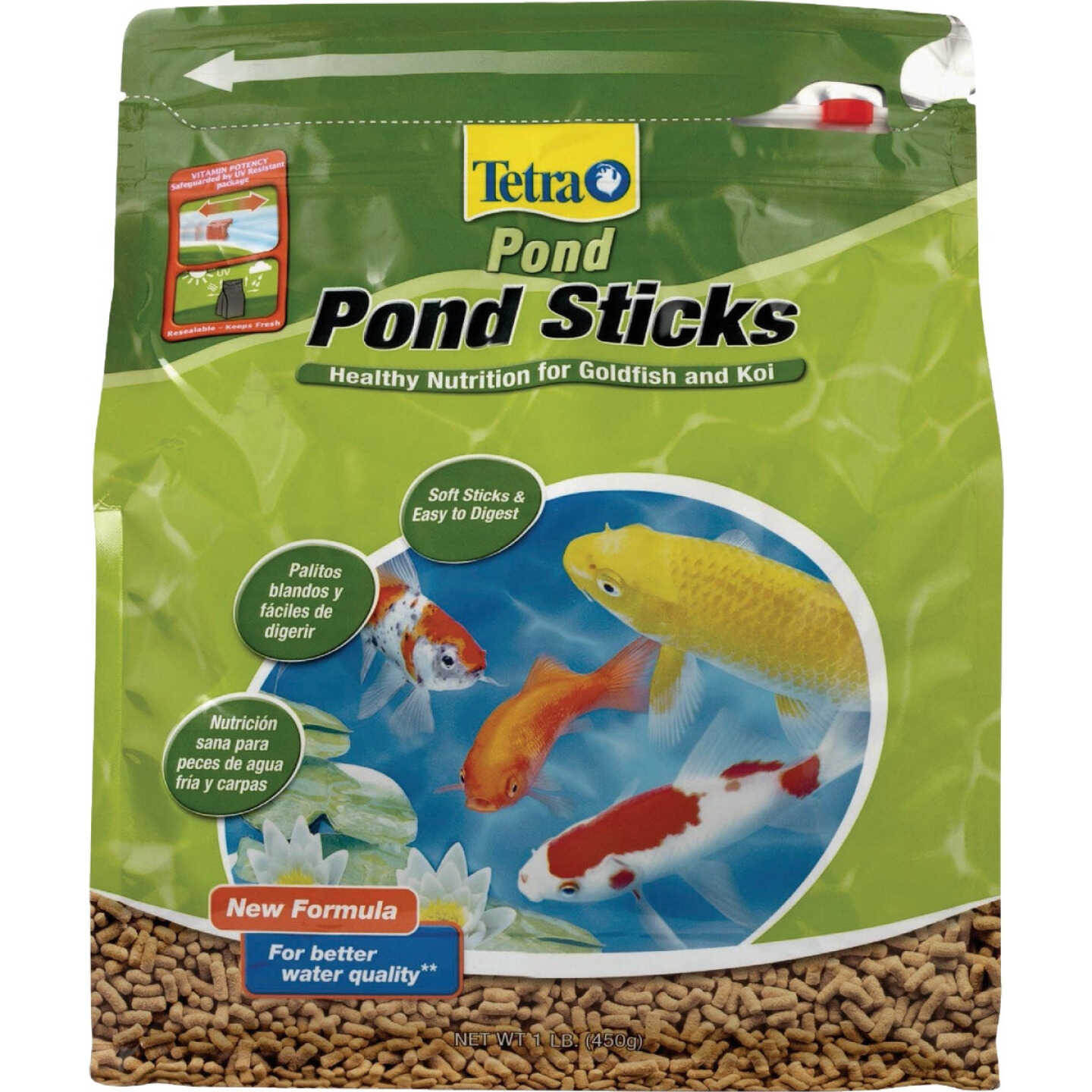 Tetra 1 Lb. Pond Food Sticks Image 1