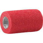 3M Vetrap 4 In. x 5 Yd. Bandaging Wrap, Red Image 1