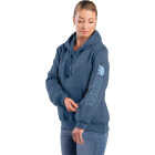 Berne 2XL Steel Blue Women's Signature Sleeve Pullover Hooded Sweatshirt Image 1