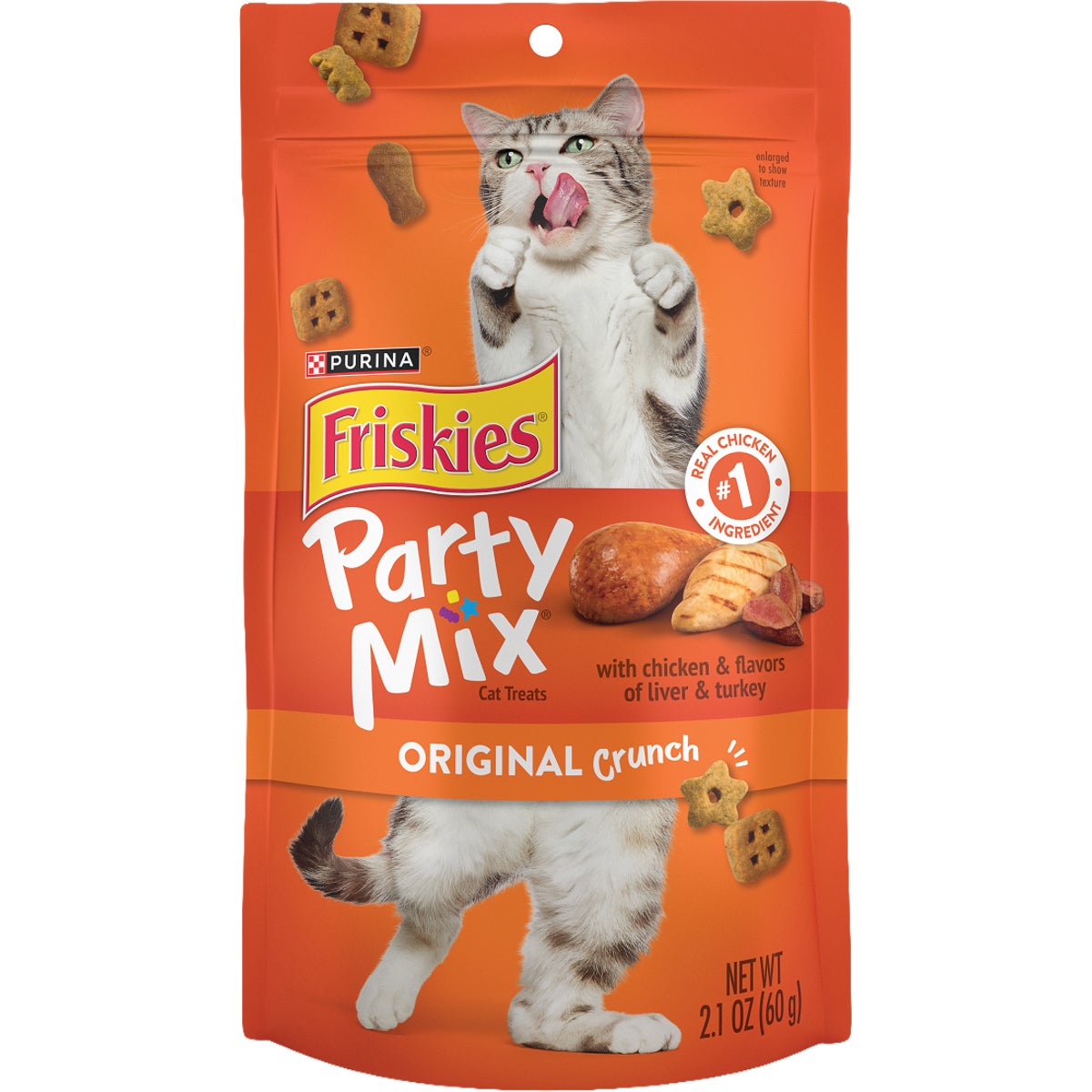 Purina Friskies 2.1 Oz. Original Party Mix Cat Treats