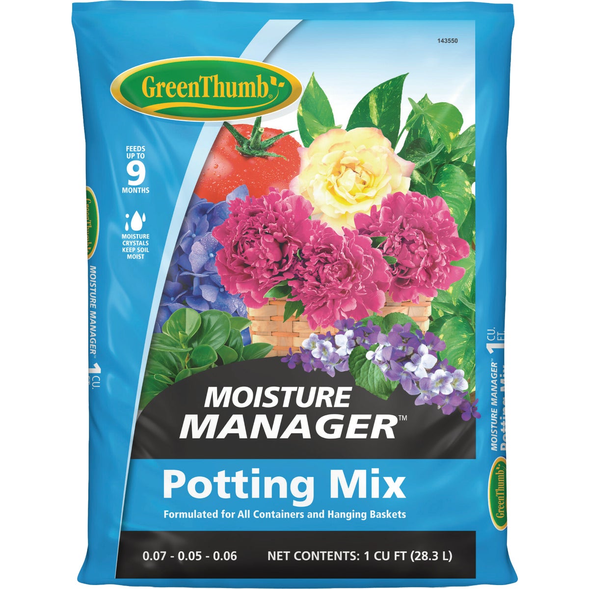 Green Thumb Moisture Manager 1 Cu. Ft. Potting Soil