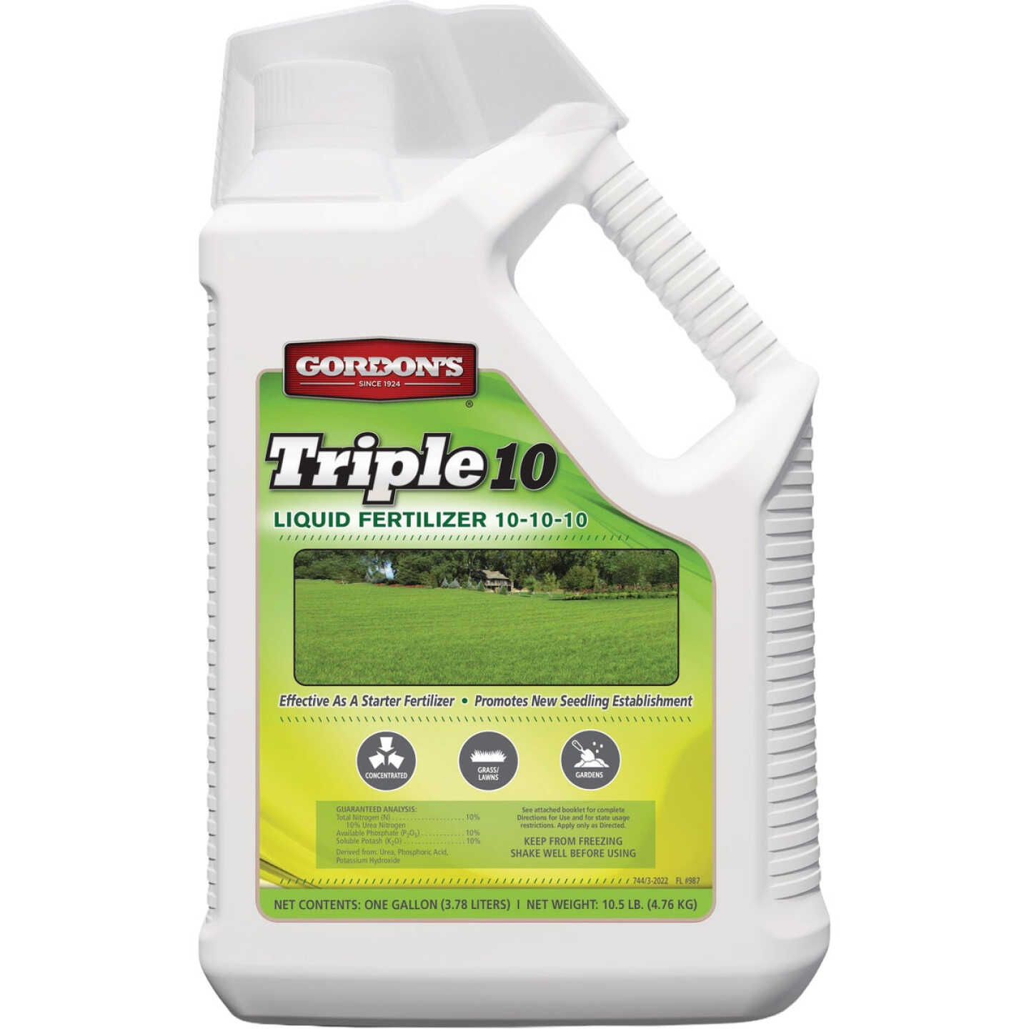 Gordon's Triple 10 1 Gal. Concentrate Liquid Fertilizer Image 1