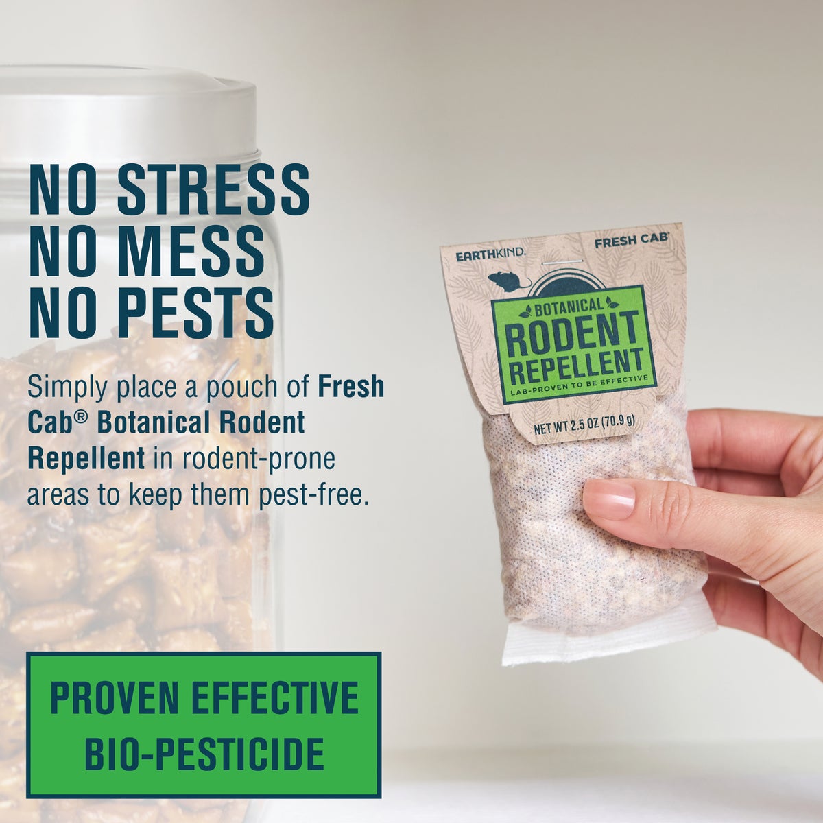 EarthKind Fresh Cab 2.5 Oz. Granular Botanical Rodent Repellent (4-Pack) Image 2
