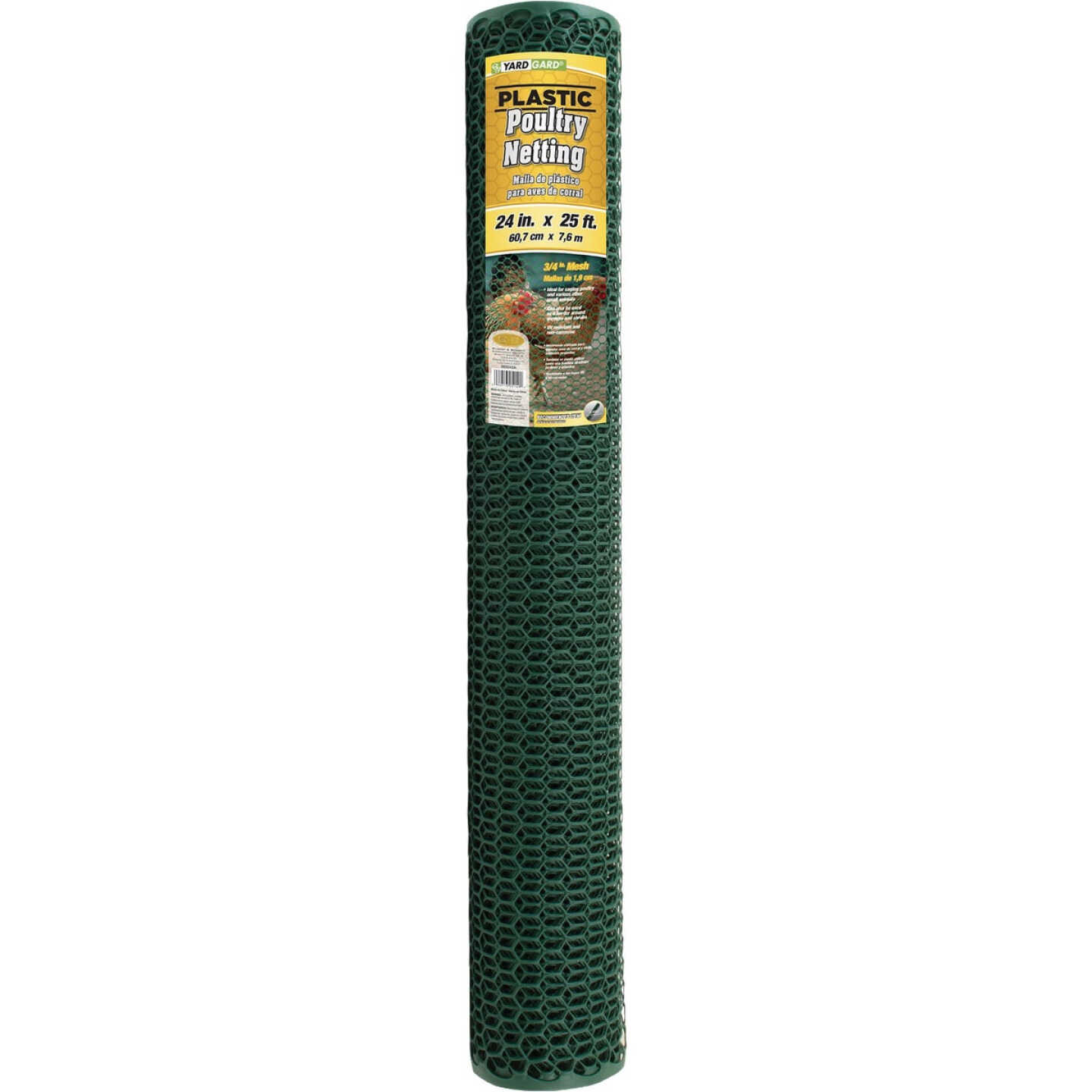 YardGard 2 Ft. x 25 In. Green Poultry Netting Image 1