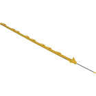 Dare 48 In. Yellow Step-in Poly Fence Post Image 1
