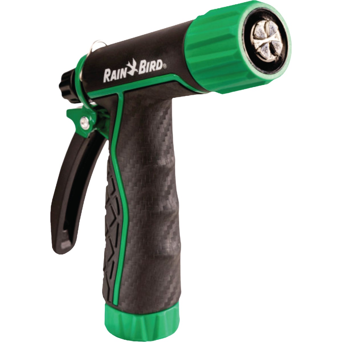 Rain Bird Rear Trigger Carbon Fiber Swivel Adjustable Hose End Nozzle