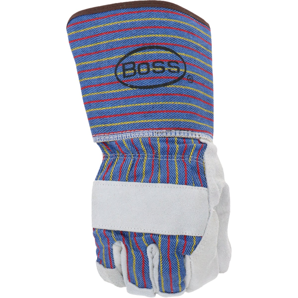 Boss Cowhide Leather Palm Gauntlet Cuff L Image 1
