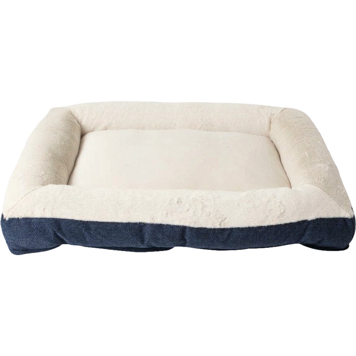 Petmate 30 In. x 40 In. Rectangular Bolster Dog Bed