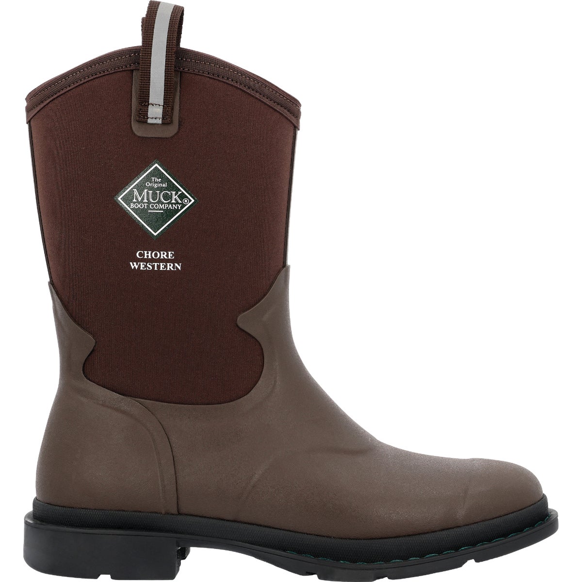 The Muck Boot Company Men's 13 Dark Brown Chore Western Mid Boot Image 7
