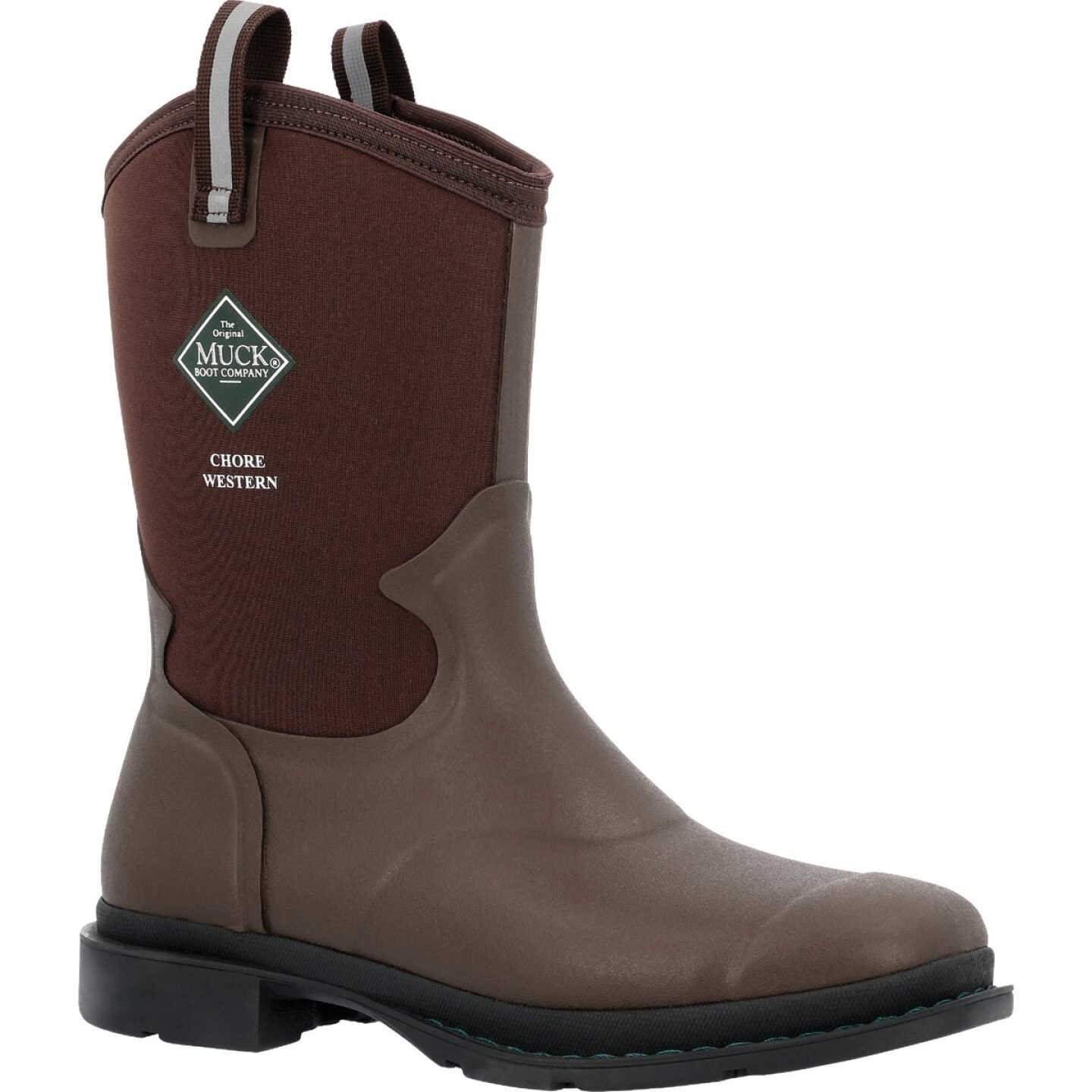 The Muck Boot Company Men's 13 Dark Brown Chore Western Mid Boot Image 1