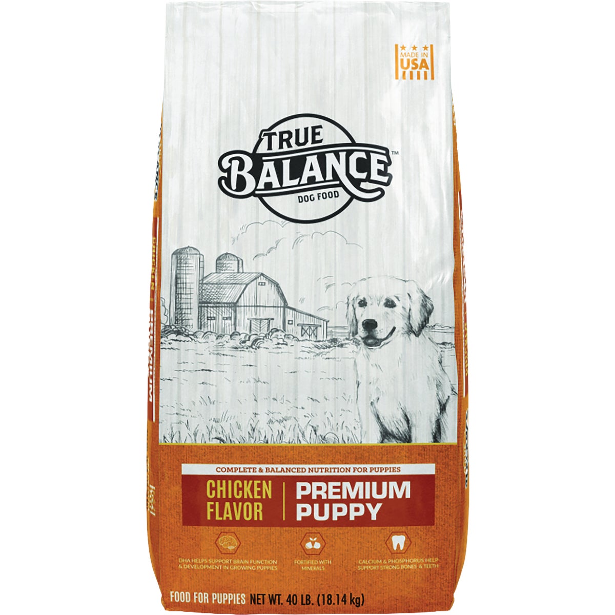 True Balance 40 Lb. Chicken 27/12 Formula Dry Puppy Food