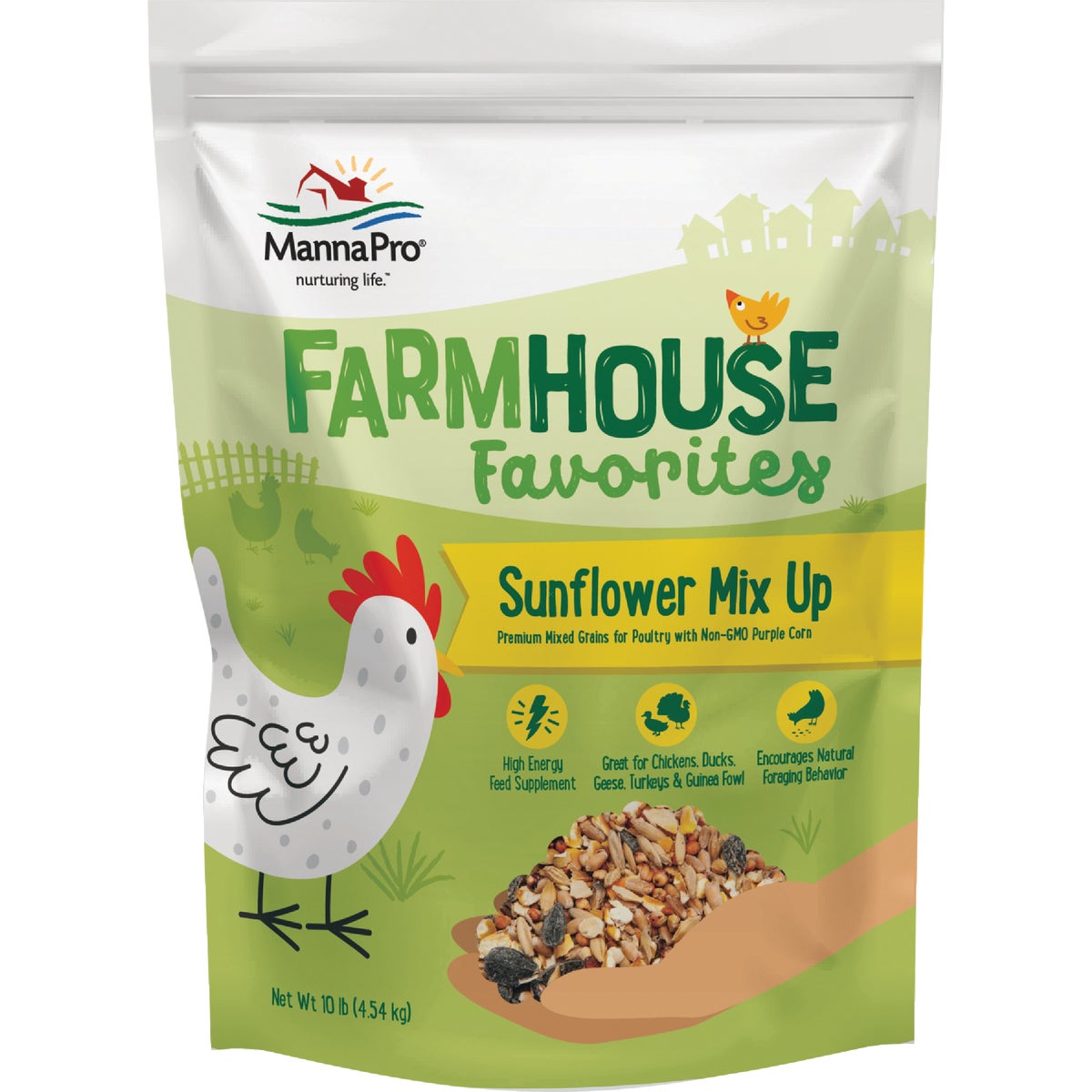 Manna Pro Farmhouse Favorites 10 Lb. Sunflower Mix Up Image 1