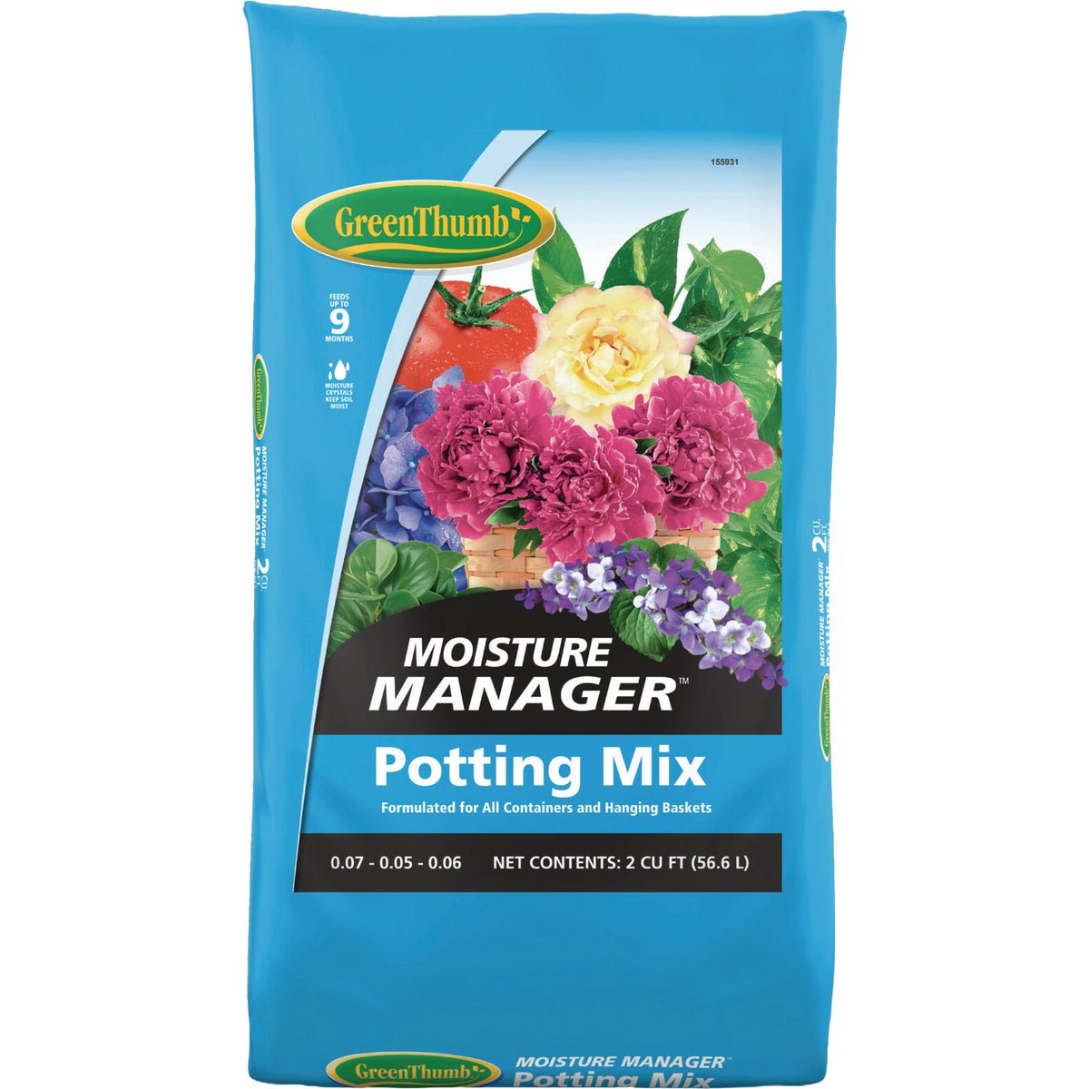 Green Thumb Moisture Manager 2 Cu. Ft. Potting Soil