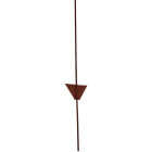 Dare 48 In. Steel Adjustable Rod Post Image 1