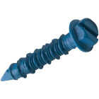 Tapcon 1/4 In. x 1-1/4 In. Slotted Hex Washer Concrete Screw Anchor (8-Count) Image 1