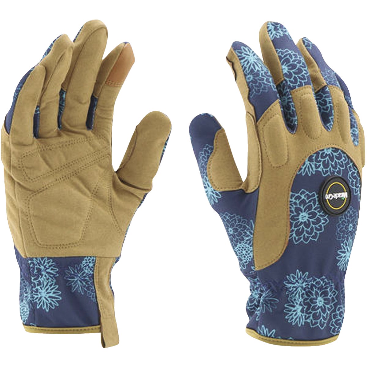 Miracle-Gro Women's Polyester Padded Palm Landscaping Gloves, Small/Medium Image 1