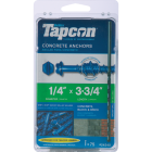 Tapcon 1/4 In. x 3-3/4 In. Hex Concrete Screw Anchor (75-Count) Image 2