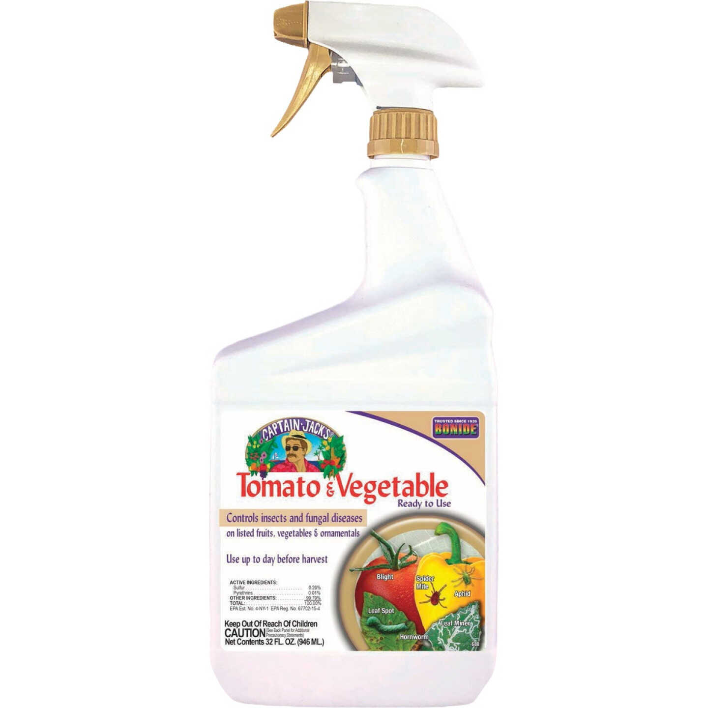 Bonide Captain Jack's 32 Oz. Ready To Use Trigger Spray Tomato & Vegetable Spray Image 1
