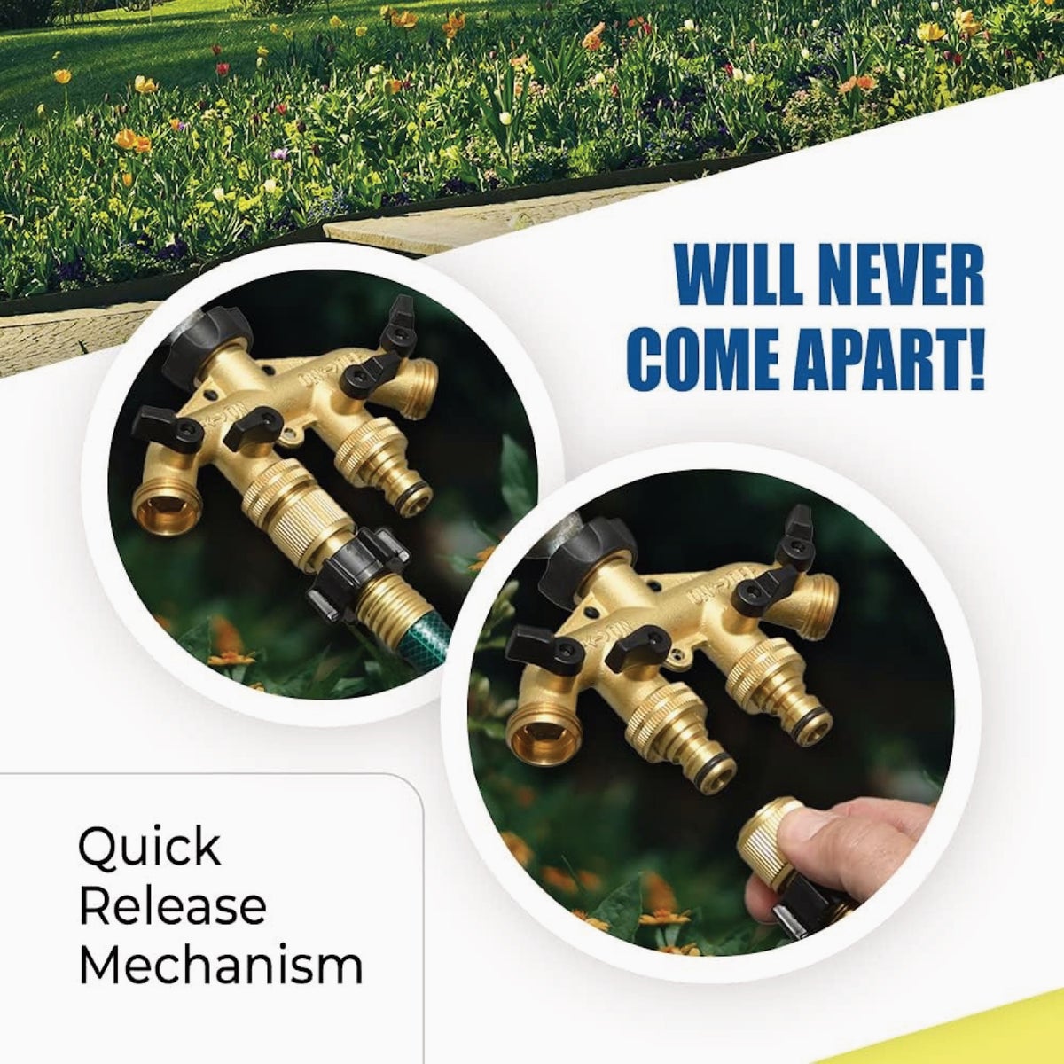 Underhill ProLine Male Quick Connect Adapter (2-Pack) Image 3