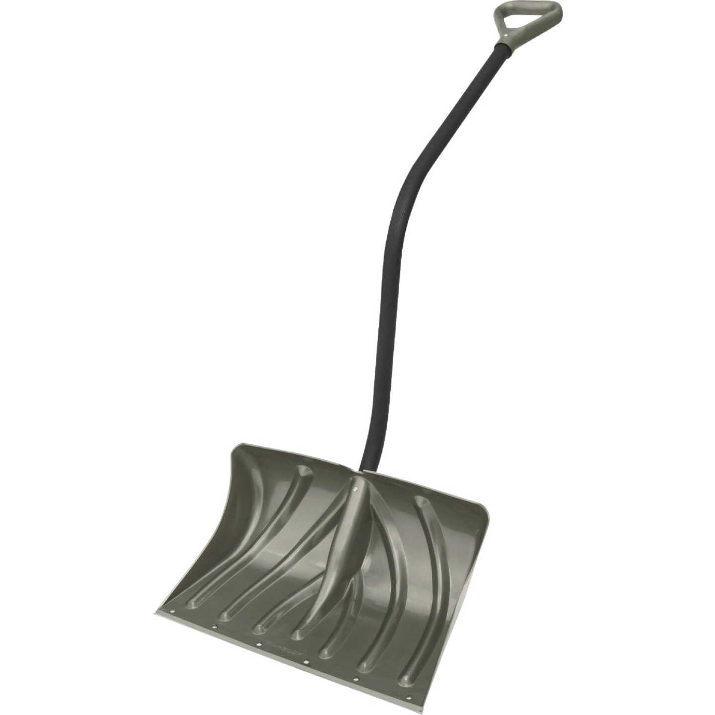 Suncast 20 In. Steel Core Ergonomic Shovel with Wear Strip Image 1