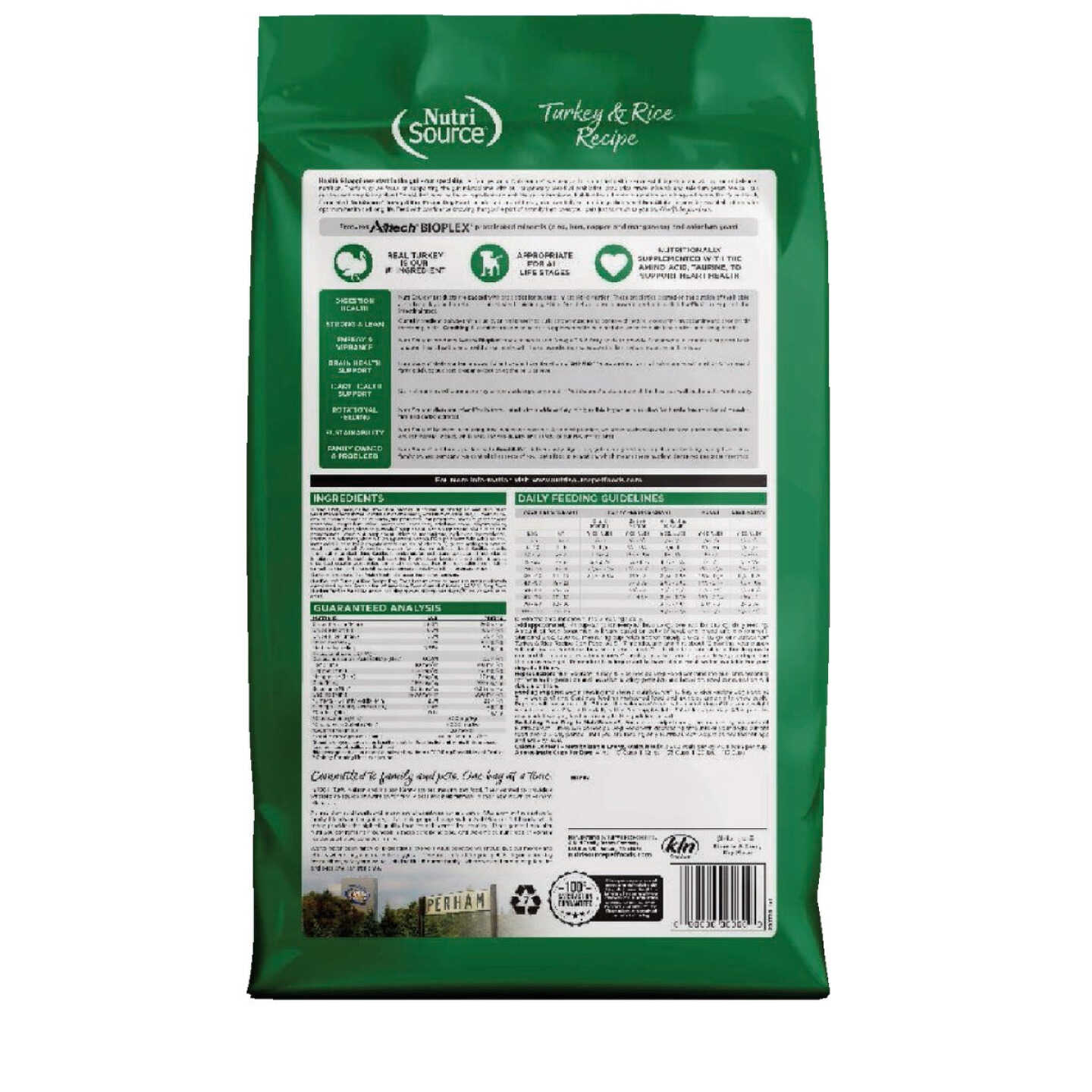NutriSource 4 Lb. Turkey & Rice Recipe Dog Food Image 7