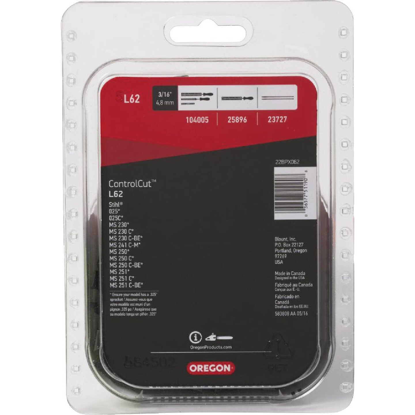 Oregon ControlCut 16 In. 62-Link Chainsaw Chain Image 4