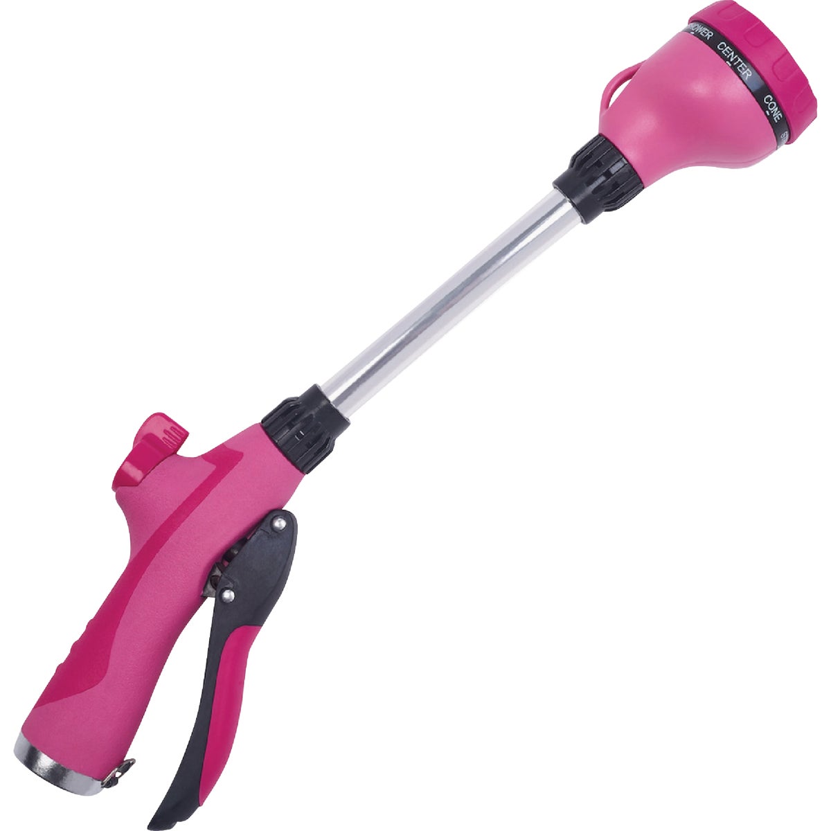 Sprout 15 In. 8-Pattern Raspberry Red Watering Wand Image 1