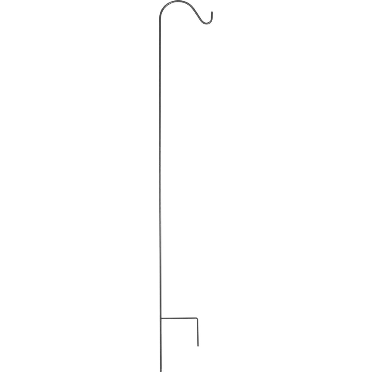 Green Thumb 64 In. Black Single Shepherd Hook