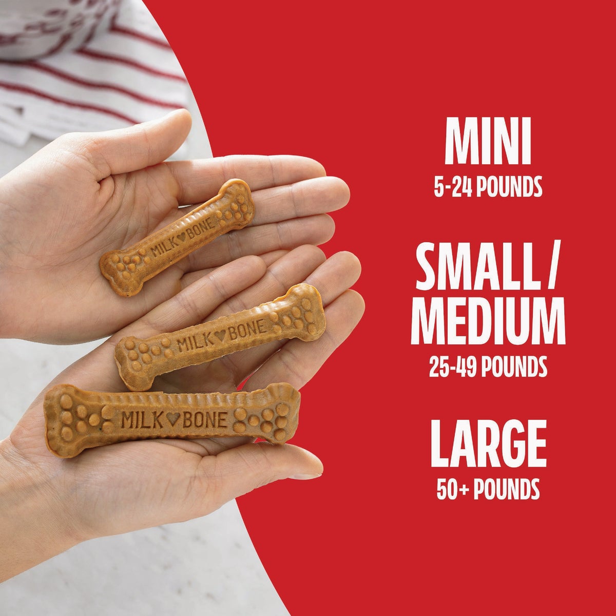 Milk Bone 18.9 Oz. Brushing Chews, Original Chicken Flavor, Mini Image 2