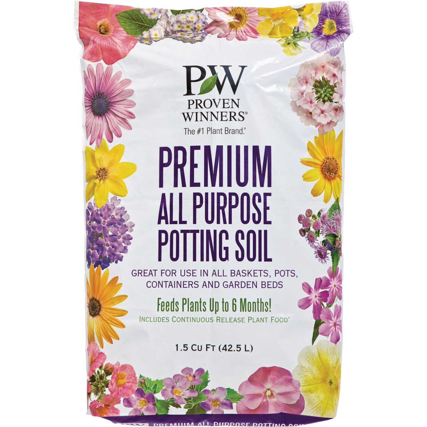 Proven Winners 1.5 Cu. Ft. Premium All Purpose Potting Soil Image 1