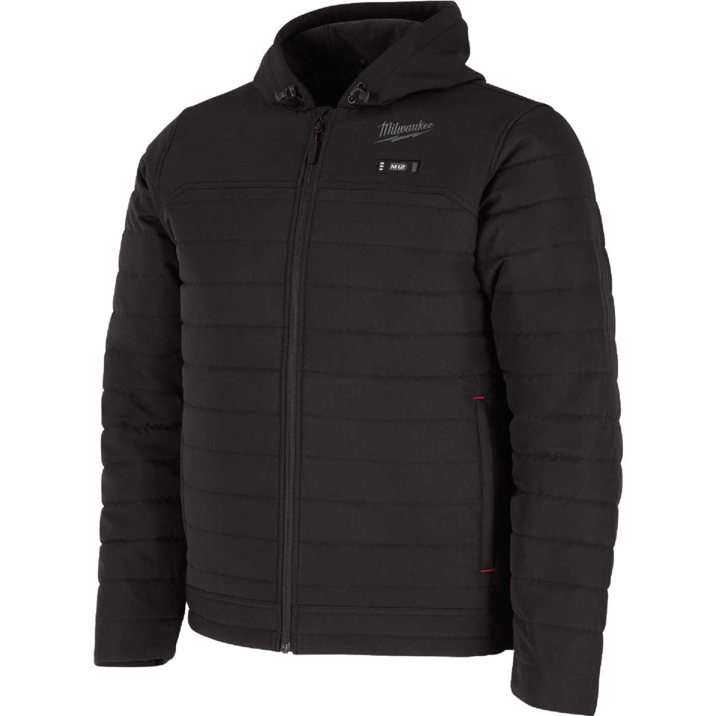 Milwaukee M12 AXIS Men's Black Cordless Heated Jacket, XL Image 2