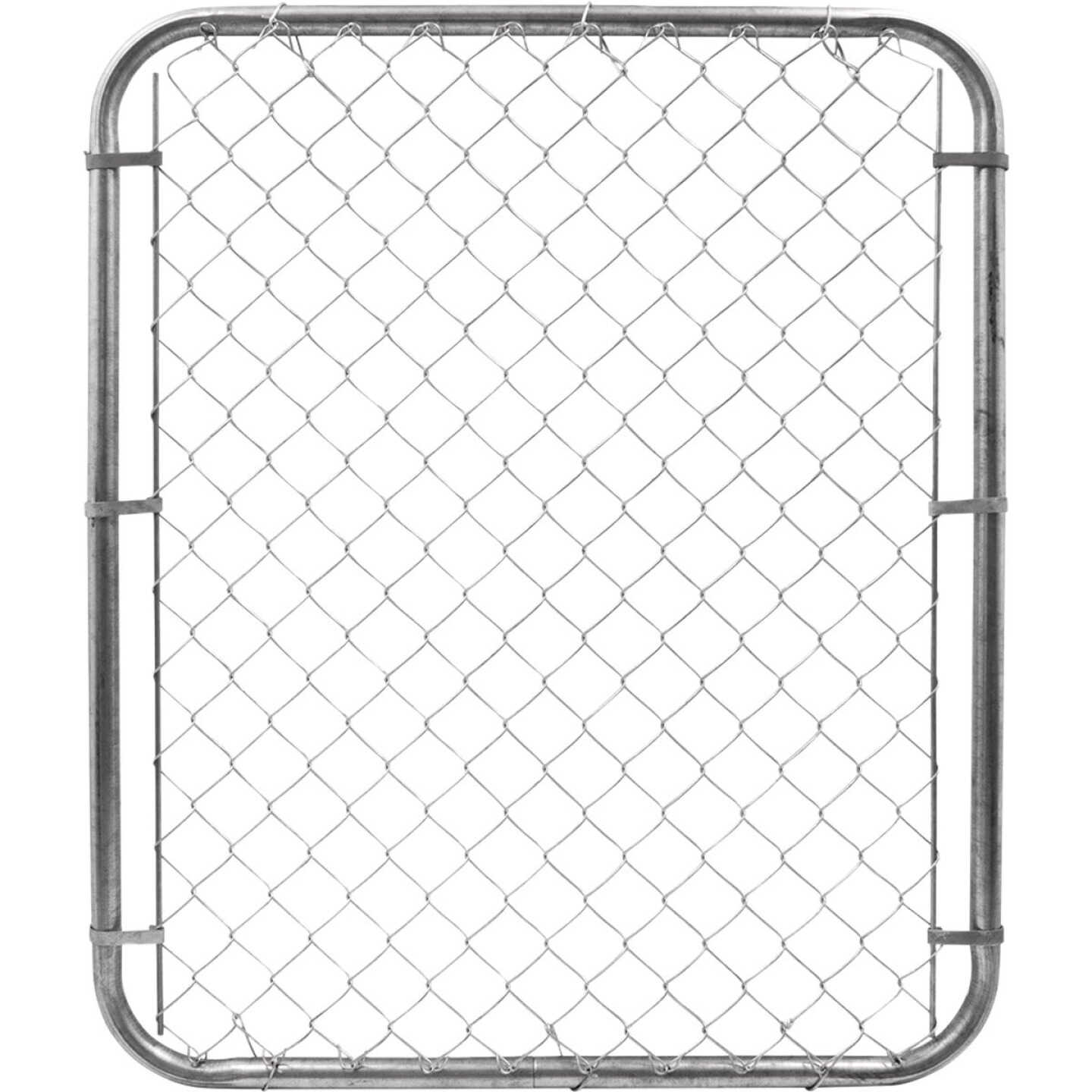 Yard Gard Single Walk 48 In. H. Adjustable Chain Link Gate Image 1