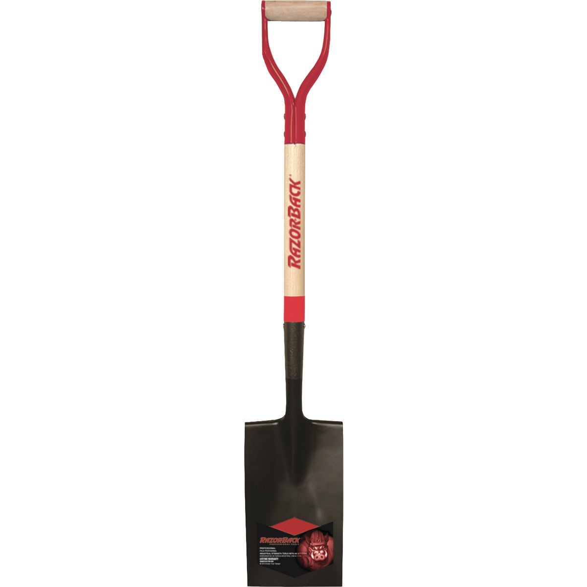 Razor-Back 28 In. Wood Handle Border Spade