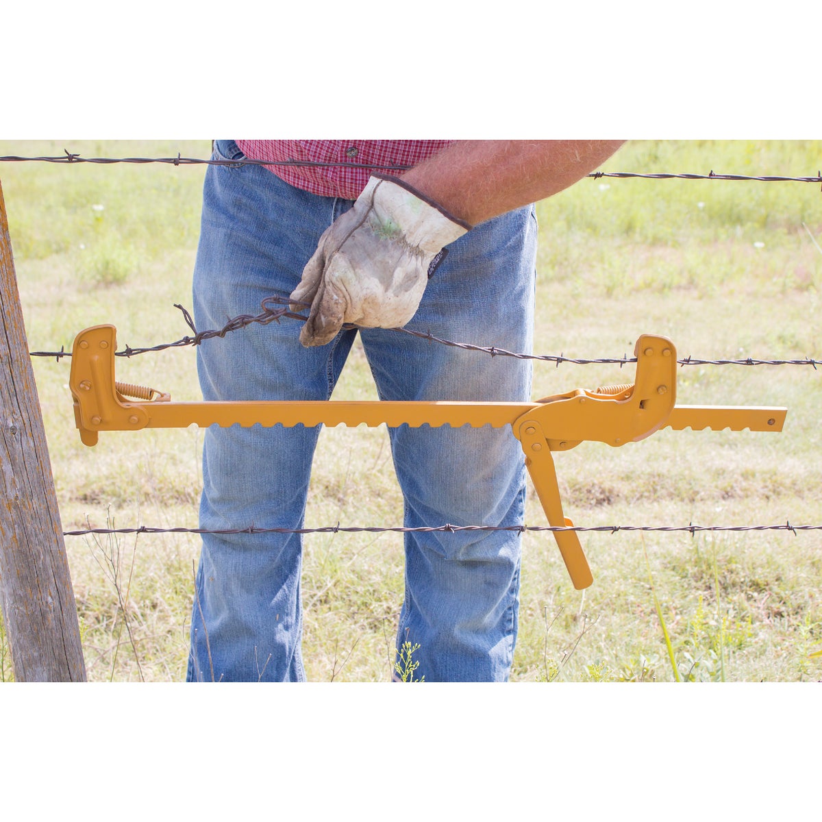 Goldenrod Ratchet Fence & Wire Stretcher Image 7