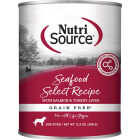 NutriSource 12.3 Oz. Seafood Select Recipe Grain Free Wet Dog Food Image 1