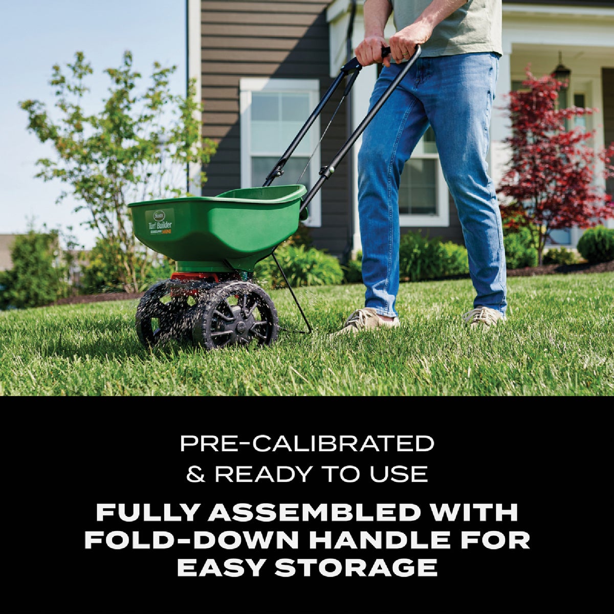 Scotts Turf Builder EdgeGuard Mini Broadcast Spreader Image 6